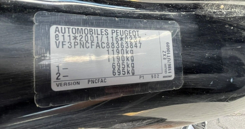 Peugeot 107 cena 9900 przebieg: 258000, rok produkcji 2009 z Połaniec małe 92